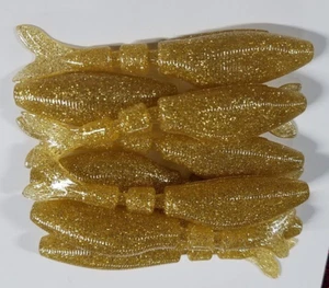  (BULLION) Chatterbait ,BLADED JIG, SWIM JIG 4' TRAILER- 10 PACK GARLC+SALT - Afbeelding 1 van 4