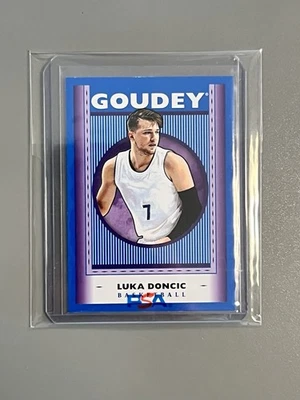 LUKA DONCIC 🏆NBA GOAT!!! “RARE”✨ROOKIE✨GOUDEY PARALLEL CARD! (L.A. LAKERS) - Image 1 of 2
