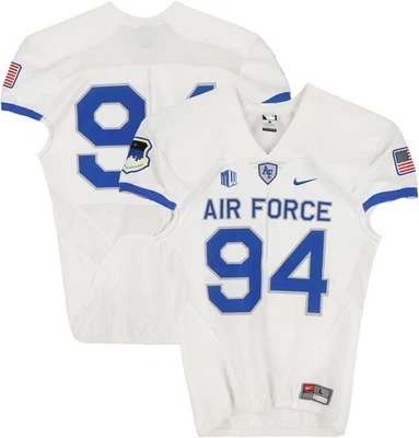 Air Force Falcons Team-Issued #94 White Jersey from Football Program - Size L - Image 1 of 3