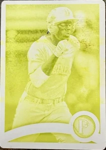 2011 Topps Pro Debut 119 Jabari Blash Yellow Printing Plate #1/1 Mariners - Picture 1 of 2