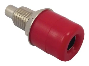 MULTICOMP - Socket, 4mm, Paneel, Rood - Afbeelding 1 van 1