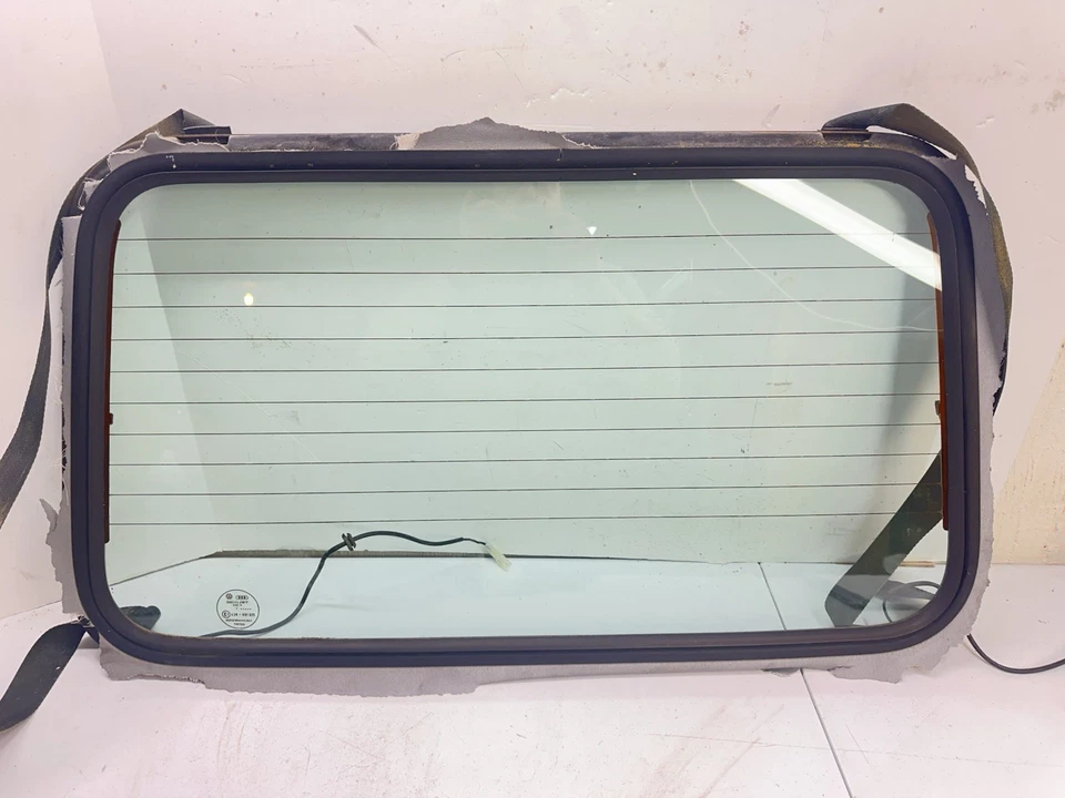 Volkswagen Cabriolet Convertible Top Ventana Trasera Cristal Sello Descongelación 1992 Conejo Foto 1 de 4