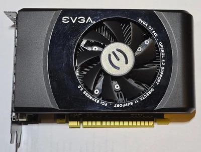 EVGA GeForce GT 640 Dual-Slot (02G-P4-2643-KR) 2 GB, DDR3, PCI-E + Anschlußkabel - Bild 1 von 4