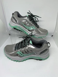 Saucony Eclipse TR 5 Women's Running Shoes Size 7 Gray Trail Athletic Sneakers - Picture 1 of 13