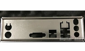 Bouclier d'E/S OEM pour carte mère Intel DH61HO plaque arrière - Photo 1/1