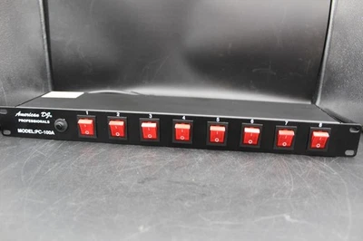 American DJ Professionals PC-100A ON/OFF Power Center 8-Switch (Works) - Image 1 of 4