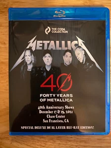 Metallica – Forty Years Two Nights in San Francisco 2021 Blu-ray Papa Het Lars - Picture 1 of 2