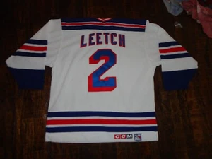 Camiseta deportiva vintage de los New York Rangers Brian Leetch CCM talla XL - Imagen 1 de 6