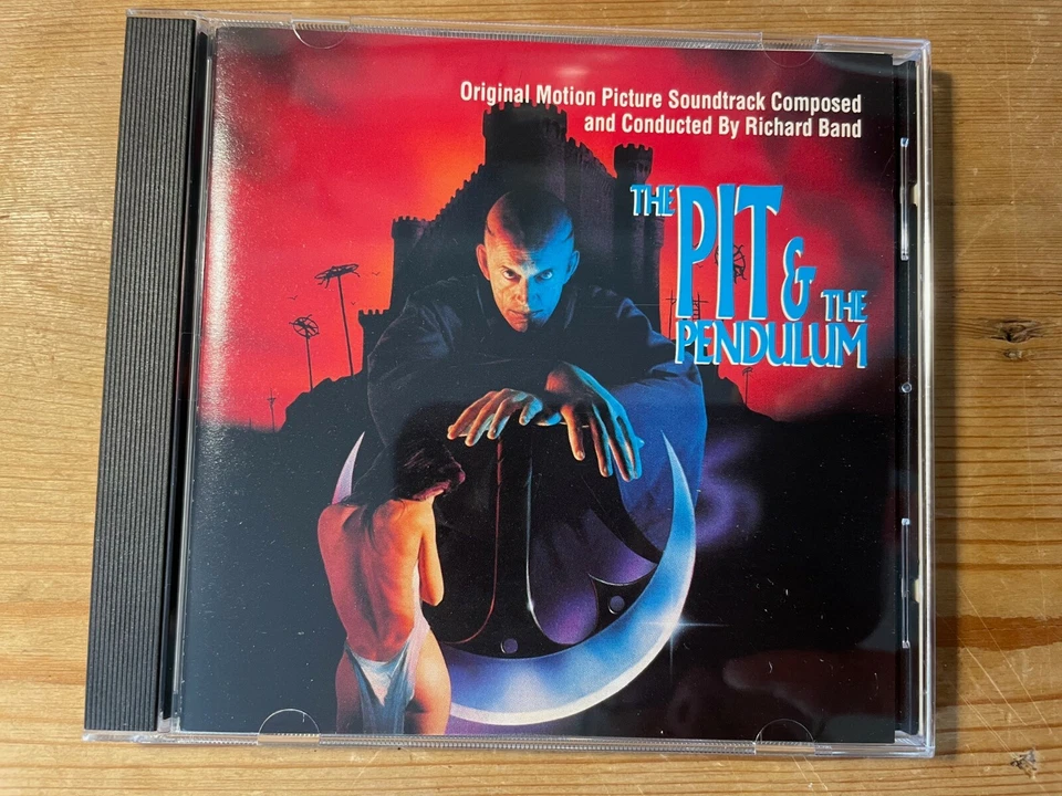 THE PIT AND THE PENDULUM (Richard Band) OOP '91 Moonstone Score Soundtrack CD NM - Image 1 of 2