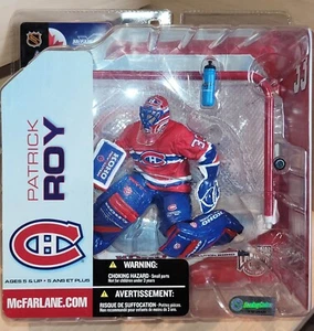Camiseta Mcfarlane Patrick Roy NHL Serie 5 ROJA Montreal RARA - Imagen 1 de 1