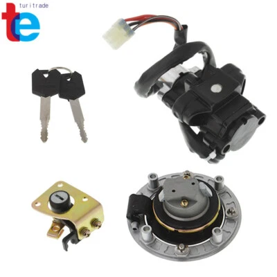 Ignition Switch Gas Cap Cover Seat Lock Key Fit For Suzuki Katana 600 Katana 750 Foto 1 de 4