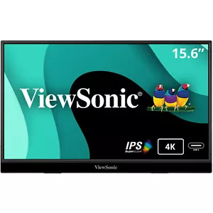 ViewSonic VX1655-4K-S 15.6" 4K UHD Portable IPS Monitor - Certified Refurbished - Picture 1 of 13