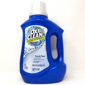 OxiClean Liquid Laundry Detergent, Free & Clear 60 Oz Oxi Clean - Picture 1 of 2