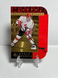 ALEXANDRE DAIGLE 1994-95 UPPER SP DIE CUT TEAM CANADA ROOKIE CARD #136 - Picture 1 of 2