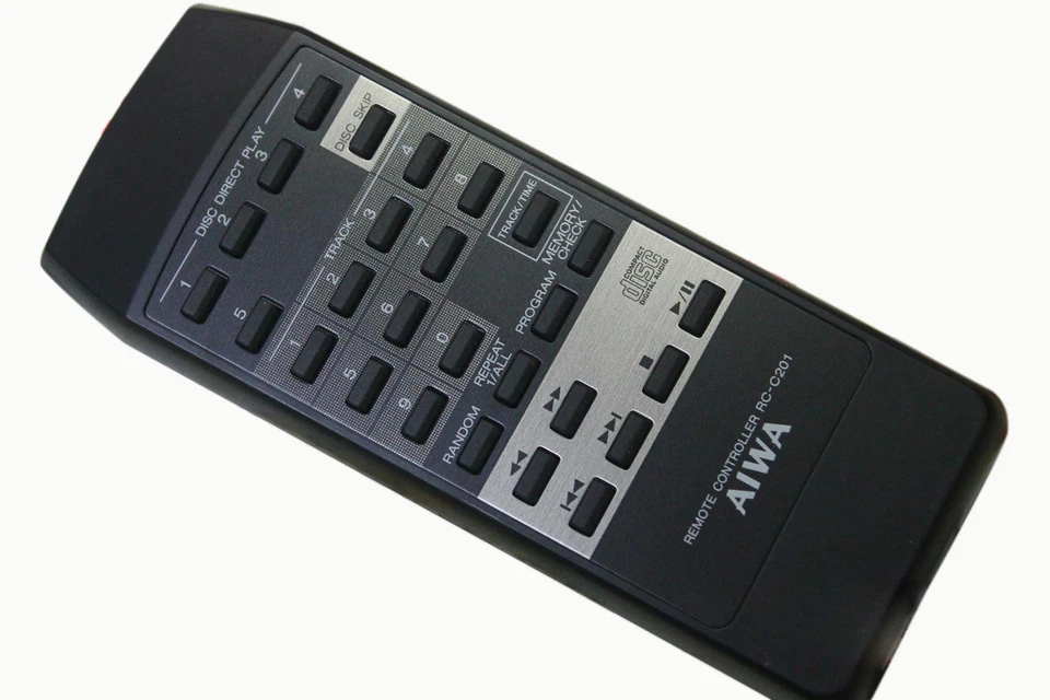 Original AIWA EXCELIA RC-C201 CD Player Remote Control - Image 1 of 1