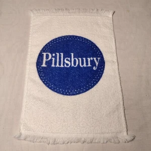 Pillsbury Blue Logo White Kitchen Tea Towel 11" (W) x 17" (L) - Picture 1 of 24