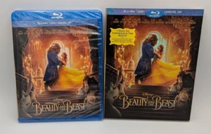 Beauty and the Beast Blu-ray + DVD + Digital New Sealed w Slip Cover Emma Watson - Picture 1 of 3