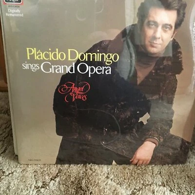 Placido Domingo Sings GRAND OPERA Angel Voices SEALED Gatefold 2 LP Record Set - Image 1 of 2