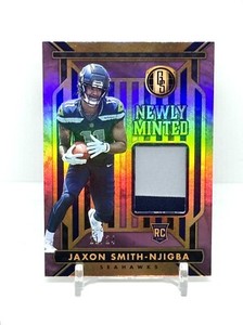JAXON SMITH NJIGBA 2023 Panini Gold Standard Newly Mint Jersey Patch Relic /24