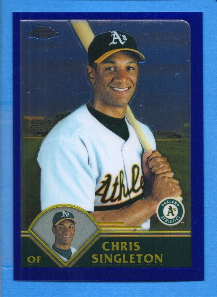 2003 Topps Chrome #223 Chris Singleton Athletics - Image 1 of 1
