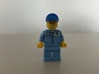 LEGO Minifigure Medium Blue Uniform Shirt CTY0689 Airport LEGO City