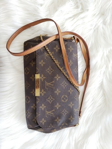 LOUIS VUITTON（LV） ?100% AUTENTICA Louis Vuitton Favorite MM Monogram Borsa a tracolla frizione ESAURITA