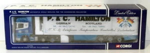 Corgi 1/50 Scale CC12906 - Scania Topline Fridge Trailer - P&C Hamilton - Girvan - Picture 1 of 6
