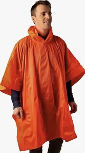 Texsport Red Heavy Gauge Vinyl Hooded Ponchos 52”x80” Set Of 2x Rust Proof PVC - Picture 1 of 10
