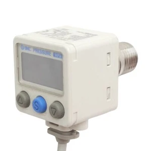 Interruptor de presión digital SMC ZSE80-N02-T, PNP, 0-101kPa, 1/4 pulgada NPT, 80mA 12-24VDC - Imagen 1 de 7