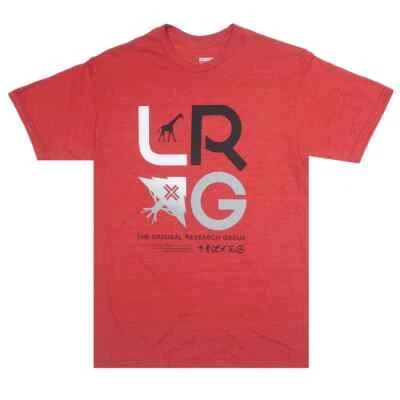 LRG Lifted Research Group Men's Red Short Sleeve Shirt - Image 1 of 2