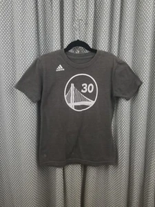 Stephen Curry #30 Golden State Warriors Replica T Shirt by Adidas Youth Small 8 - Picture 1 of 5