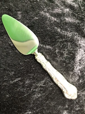 "Servidor de queso pastel pastel con mango de plata esterlina Gorham ESTRASBURGO 6,5""" Foto 1 de 4