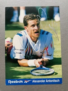 ALEXANDER ANTONITSCH Tennis original signed Autogrammkarte 10x15 Autogramm - Bild 1 von 1