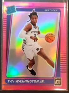 2022-23 Chronicles Draft Picks - Optic Rookies Pink #22 TyTy Washington Jr. (RC) - Picture 1 of 2