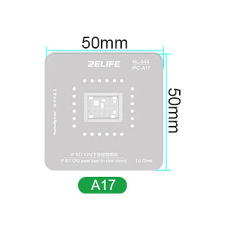 RELIFE RL-044 IPZ13 STENCIL IC CHIP PER APPLE IPHONE 14 /14PRO / PRO MA PLUS