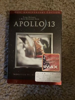 Apollo 13 (DVD, 2005, 2-Disc Set, Anniversary Edition Full Frame) W/SlIp New! - Image 1 of 2