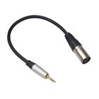 3.5Mm Stereo Jack Plug Audio Cable 3.5Mm Stereo Jack Plug To 3 Pin Xlr Male5350