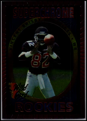 1993 Wild Card #33 Vincent Brisby - Superchrome Rookies RC FREE SHIPPING! - Image 1 of 2