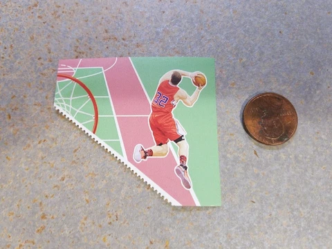 Will Perdue Chicago Bulls Republique Du Congo 2015 1 Sided Perforated Stamp Cover