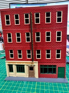 O Scale Thurmond WV National Bank Building  (NEW & IMPROVED) (KIT) - Picture 1 of 7