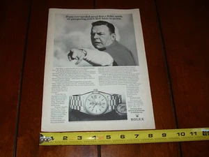 ROLEX RED ADAIR ORIGINAL 1973 AD - Picture 1 of 12