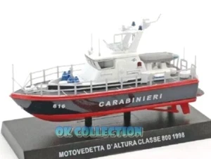 Modellino 1:130 _ Barca Boat CARABINIERI MOTOVEDETTA D'ALTURA CLASSE 800 (1998) - Foto 1 di 2