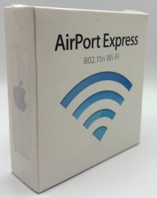 APPLE Airport Express 802.11n Wi-Fi  Mac + PC Base Station  A1264 Factory Sealed - Image 1 of 4
