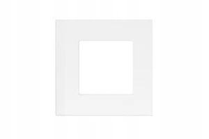 PVC-Rahmen Weiß  1-polig für RTX SH-System - Bild 1 von 3