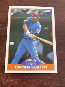 1989 Score #413 Darren Daulton Phillies C2516* - Picture 1 of 1