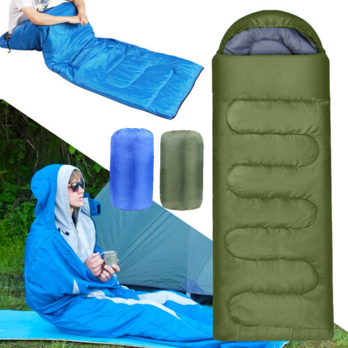 Outdoor Mumienschlafsack Camping Deckenschlafsack Sleeping Bag für 2-3 Personen