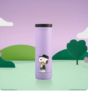Starbucks Stainless Steel Peanuts Joe Kind Snoopy Love Tumbler (16oz.) - Picture 1 of 4