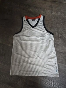 Volcom Classic Logo Cream V-line Science Tank Top Surf Skate Jersey V Neck 2x - Picture 1 of 3