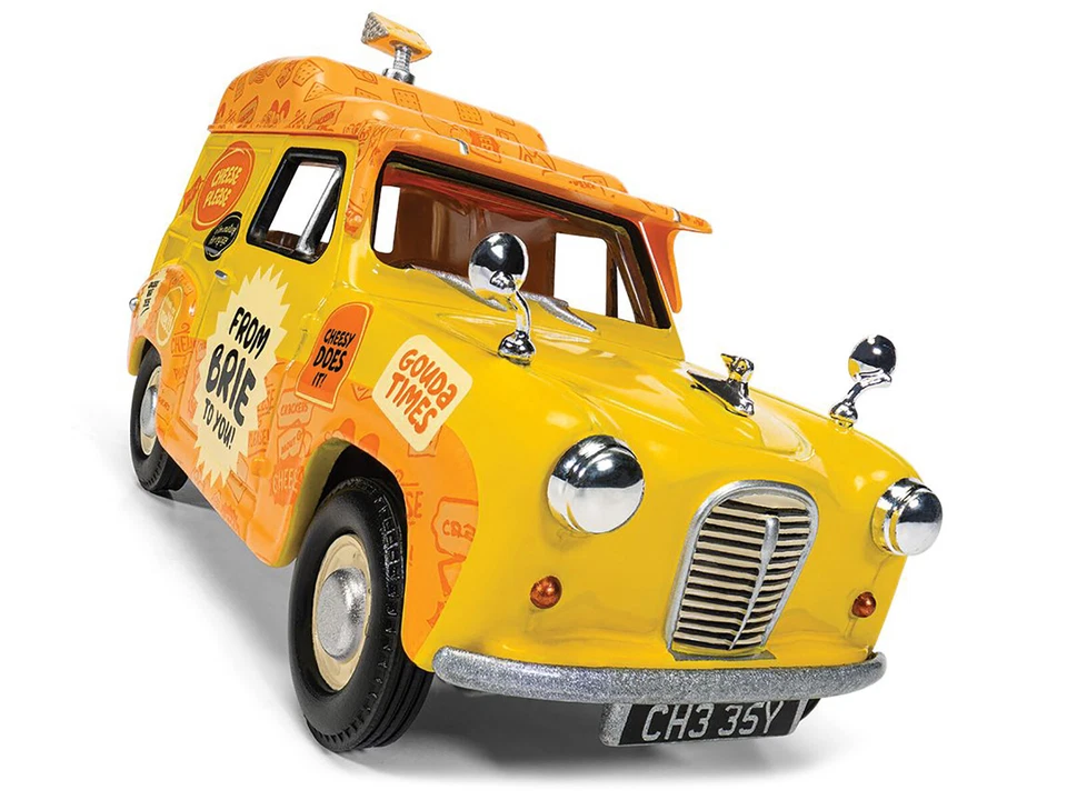Corgi CC80506 Wallace & Gromit Austin A35 Van - Cheese Please De