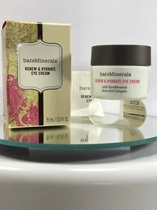 Bareminerals Renew & Hydrate Eye Cream 15ml/ 0.5 Fl Oz Travel Size New In Box - Picture 1 of 6